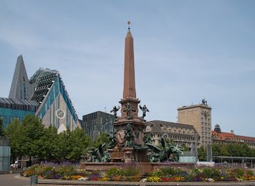 germany/leipzig/landmark/bronze-der-universitatskirche-st-pauli