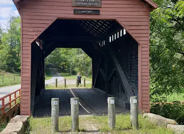 Dents Run Covered Bridge