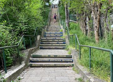serbia/belgrade/zemun/landmark/zemunsko-stepeniste-slavnih
