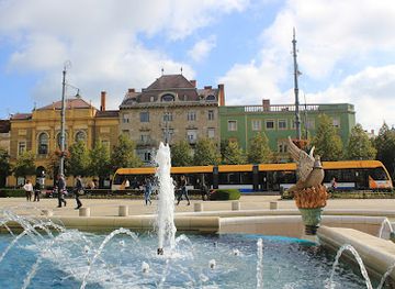 hungary/debrecen/landmark/millennium-fountain