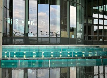 germany/dusseldorf/medienhafen/landmark/landtagsbrunnen