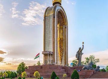 tajikistan/dushanbe/firdavsi/landmark/monument-of-ismail-samani