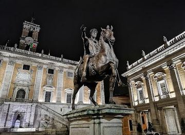 italy/rome/landmark/equestrian-statue-of-marcus-aurelius