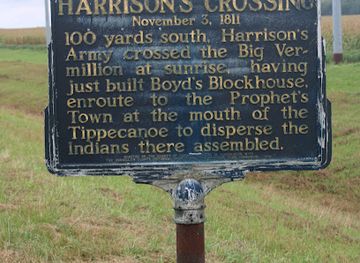 indiana/crossroads-of-america/landmark/harrison-s-crossing-historical-marker