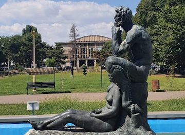 romania/constanta/landmark/faun-and-nimph-statue