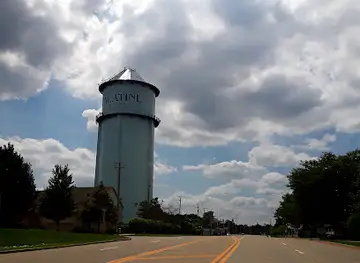 Palatine,IL Lighthouse Water Tower