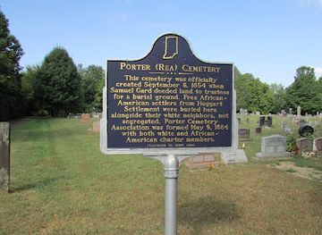 indiana/michiana/landmark/porter-rea-cemetery-historic-marker
