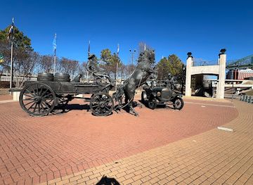 oklahoma/tulsa/landmark/east-meets-west-father-of-rt-66-statue