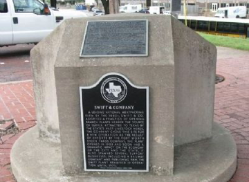 texas/fort-worth/landmark/swift-company-texas-state-historical-marker