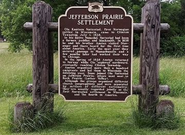 wisconsin/southern-wisconsin/landmark/wisconsin-state-historical-marker-2-jefferson-prairie-settlement