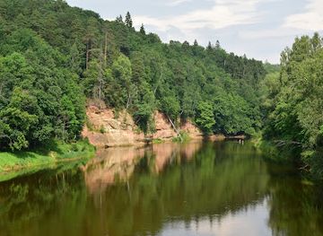 latvia/gauja-river/landmark/pedestrian-bridge-across-gauja-river