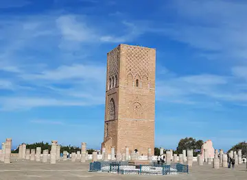 Hassan tour spacious square monument