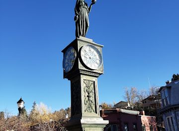 colorado/colorado-springs/landmark/wheeler-town-clock-manitou-springs