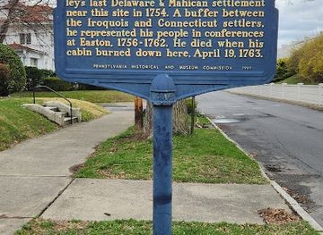 pennsylvania/upper-delaware-valley/landmark/teedyuscung-historical-marker