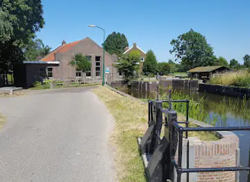 Oude Gemaal Bethunepolder. Historische monument.