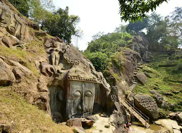 Unakoti Rock Carvings