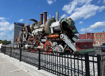 vermont/rutland/landmark/steampunk-locomotive