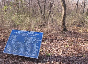 tennessee/chattanooga-valley/landmark/monuments-of-general-joseph-lightburn-s-brigade-sherman-reservation