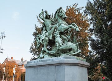 croatia/zagreb/landmark/kip-svetog-juraja