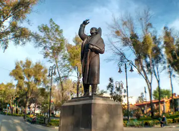 Monumento a Miguel Hidalgo y Costilla.