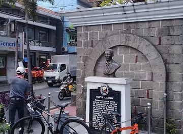 philippines/manila/landmark/felipe-g-calderon-bust-and-historical-marker-manila