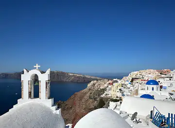 Three Bells of Fira iconic viewpoint