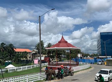 guyana/ituni/landmark/seawall-band-stand