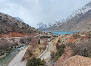 Waterfall of the Fann Mountains