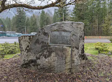 The Oregon Trail 1845 Historic Marker