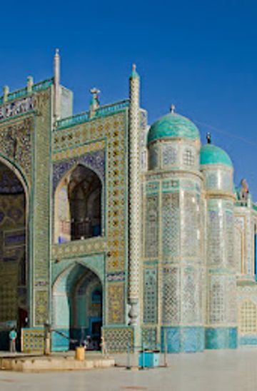 Shrine of Hazrat Ali: The Blue Mosque of Mazar-i-Sharif