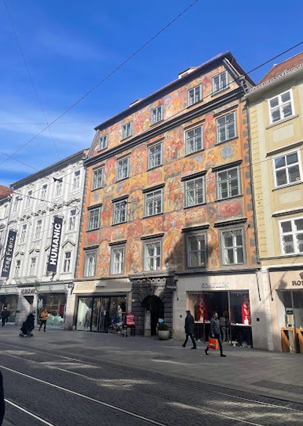 Gemaltes Haus