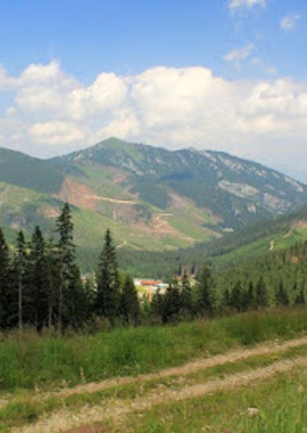 Chopok - departure station of the cable car