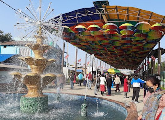 nepal/chitwan/landmark/umbrella-street-patihani