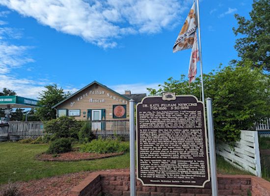 wisconsin/southern-wisconsin/landmark/wisconsin-state-historical-marker-563-dr-kate-pelham-newcomb