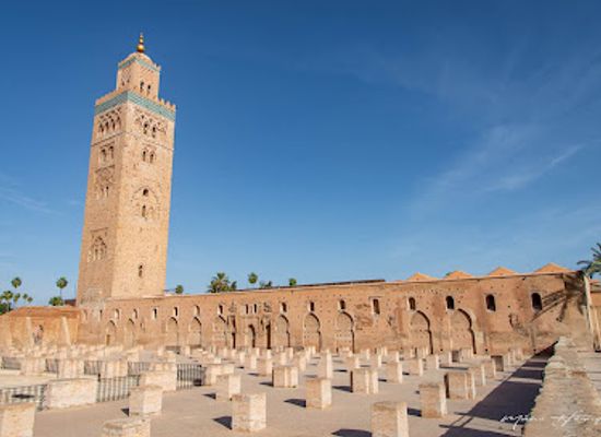morocco/marrakech/medina/landmark/minaret-de-la-koutoubia