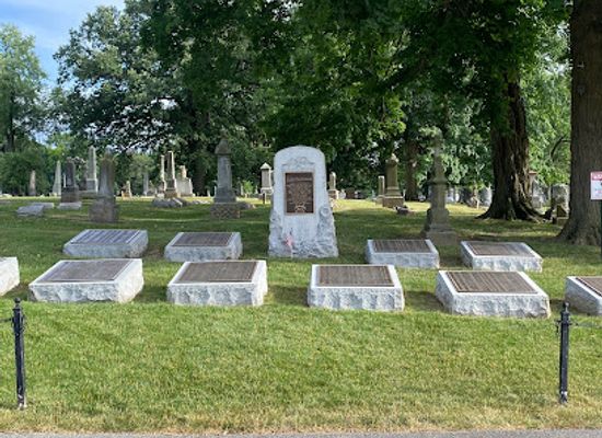 indiana/the-southern-hills-and-lowlands/landmark/confederate-mound-crown-hill-cemetery