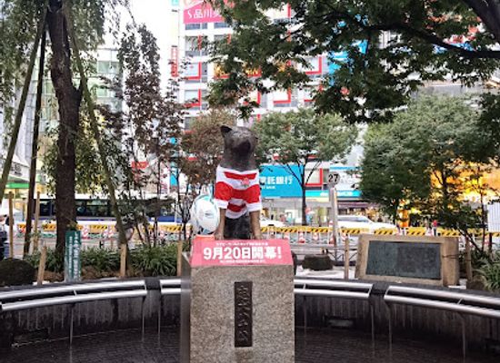 japan/chikugo/landmark/hachiko-memorial-statue