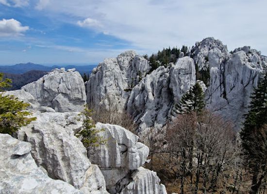 croatia/istria/landmark/white-and-samarian-rocks