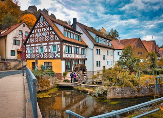 germany/franconia/landmark/pottenstein-castle