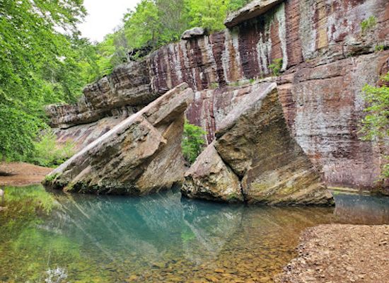 illinois/shawnee-hills/landmark/bell-smith-springs-scenic-area