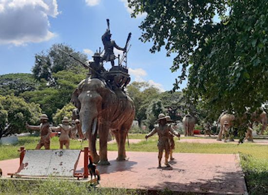 thailand/ayutthaya/landmark/elephant-royal-kraal-village