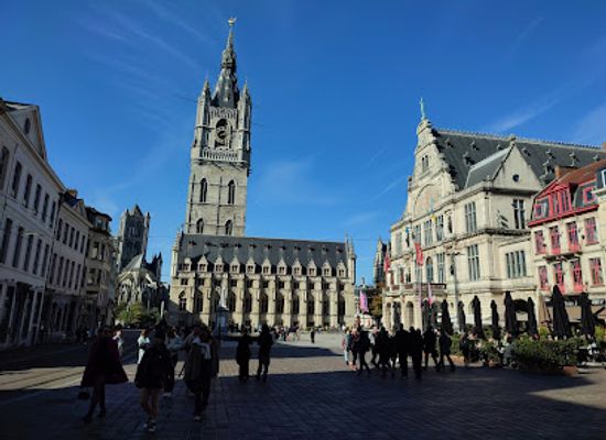 belgium/ghent/korenmarkt/landmark/sint-baafsplein