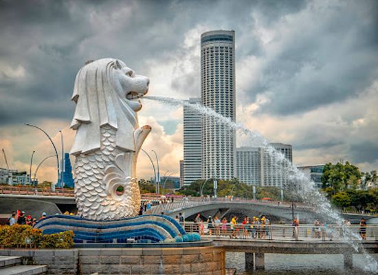 singapore/chinatown/landmark/merlion