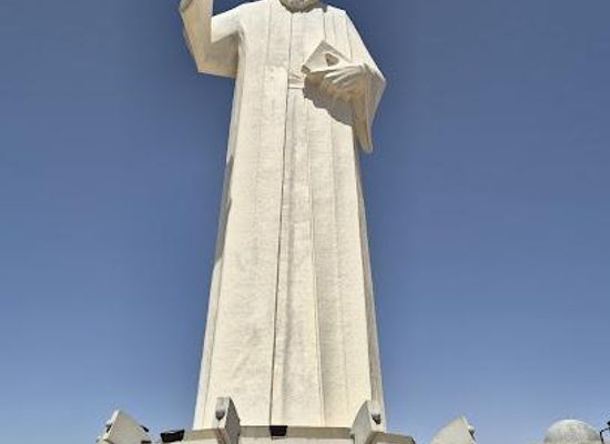 lebanon/metn/landmark/saint-charbel-church-statue