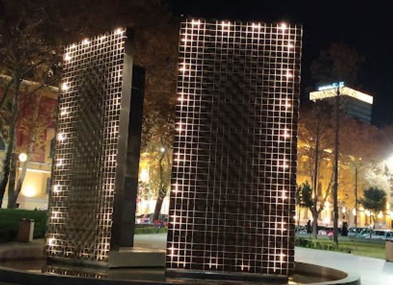 albania/tirana/blloku/landmark/independence-memorial