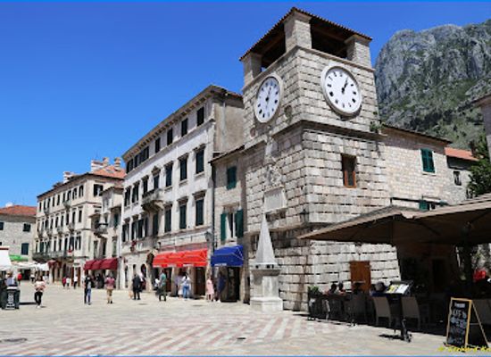 montenegro/kotor/landmark/clock-tower-of-kotor