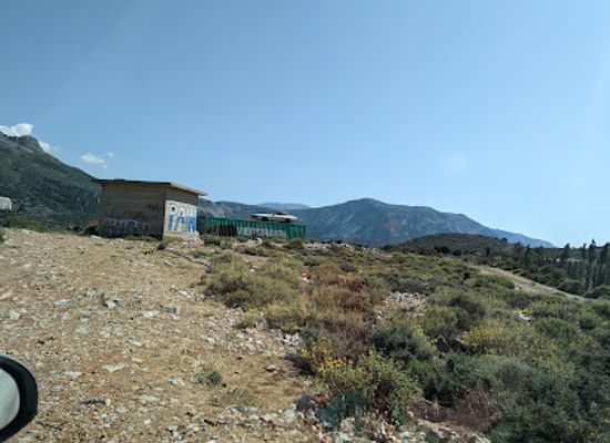 greece/crete/landmark/modern-art-musclecar-on-container