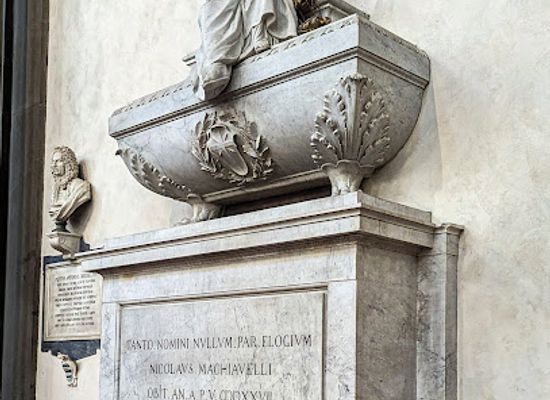 italy/florence/santa-croce/landmark/tomb-of-niccolo-machiavelli