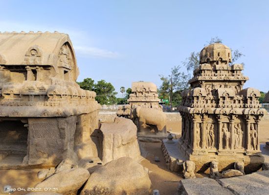 india/mahabalipuram/landmark/five-rathas-pancha-rathas