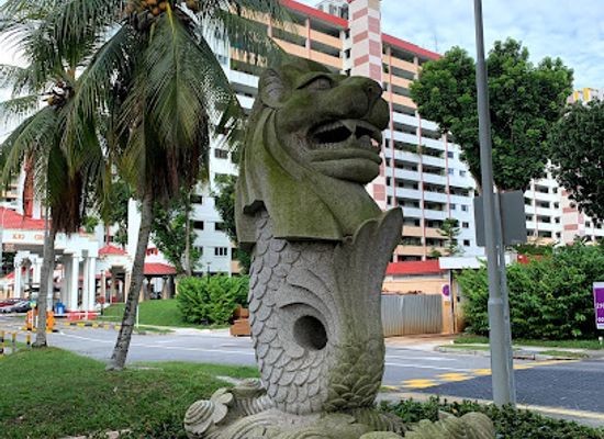 singapore/ang-mo-kio/landmark/ang-mo-kio-merlion-twins-statue
